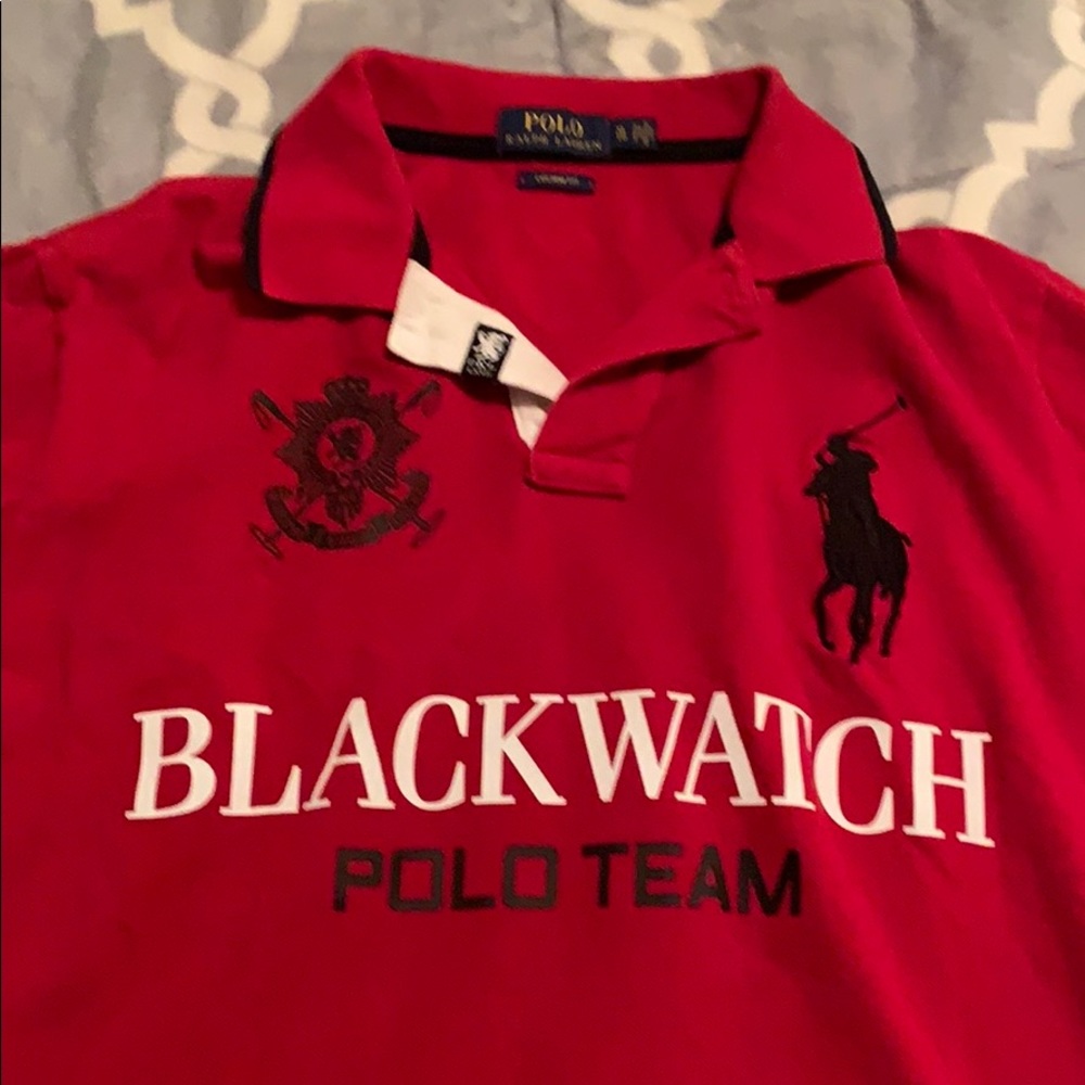 Polo Black Watch Polo Team Short Sleeve
